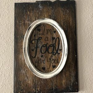 Distressed Wooden wall decor